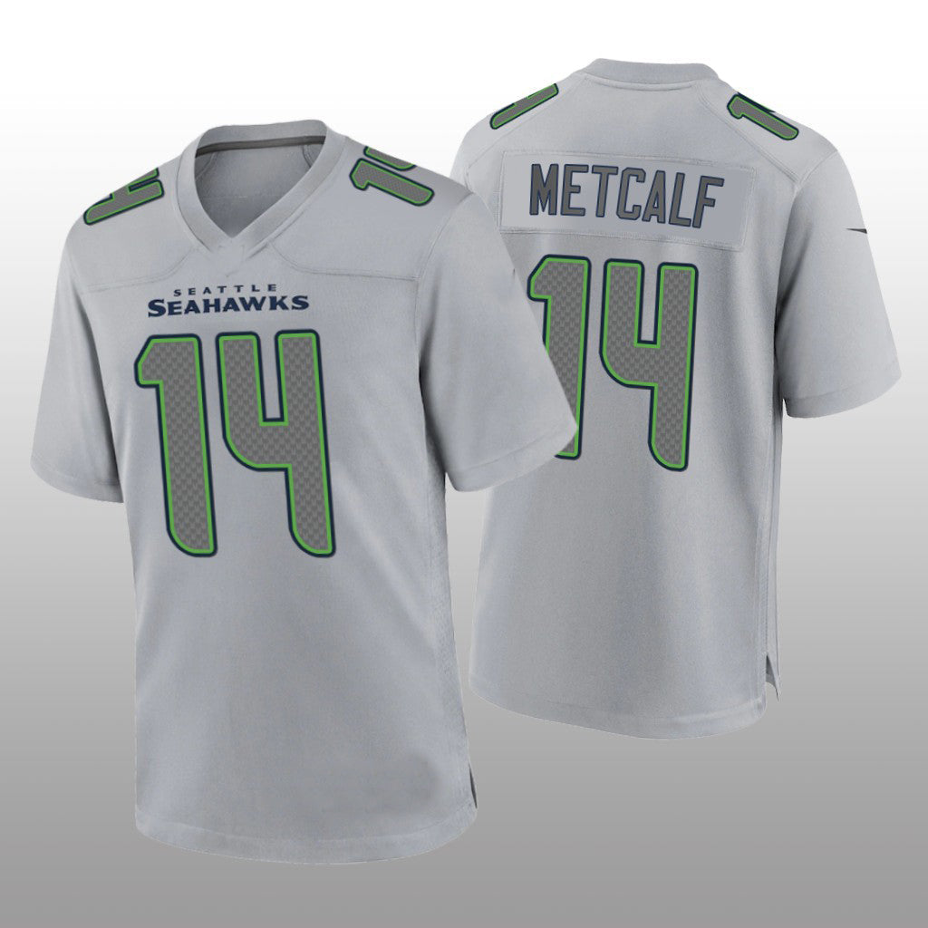 Custom #14 Gray SEA Football Shirt Top