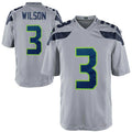 Custom #3 Gray SEA Football Shirt Top