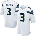 Custom #3 White SEA Football Shirt Top