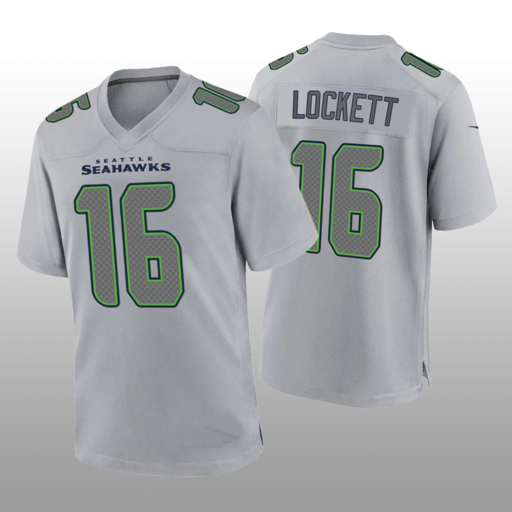 Custom #16 Gray SEA Football Shirt Top