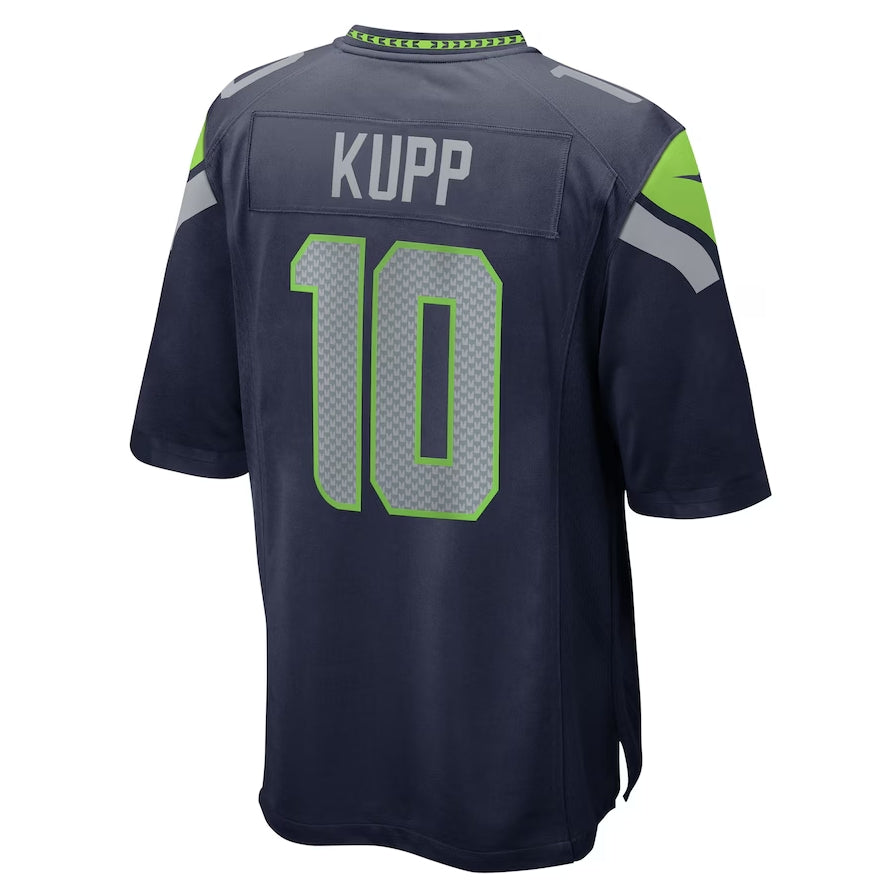Custom #10 Navy SEA Football Shirt Top