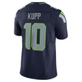 Custom #10 Navy SEA Football Shirt Top