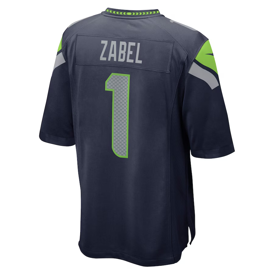 Custom #1 Grey 2025 SEA Football Shirt Top