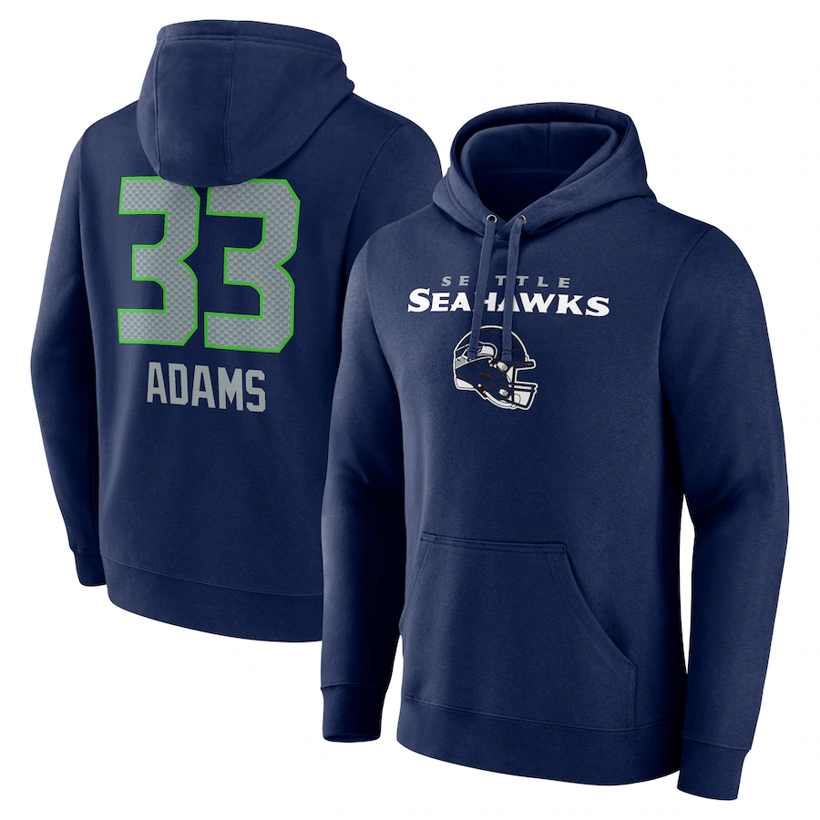 Custom #33 Navy SEA Football Shirt Top