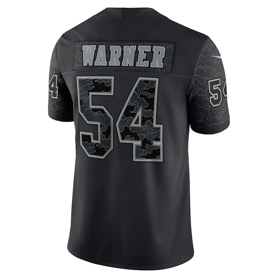 Custom #54 Black SF Football Shirt Top