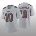 Custom #10 Gray SF Football Shirt Top