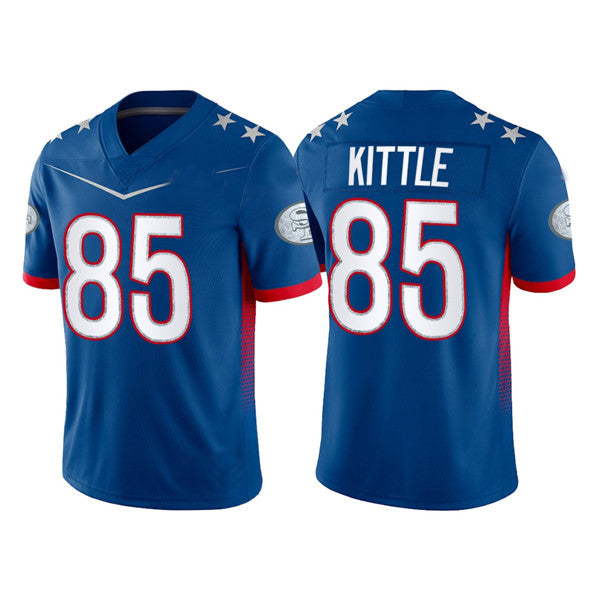 Custom #85 2022 SF Football Shirt Top