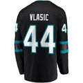 Custom #44 Black SJS Hockey Shirt Top
