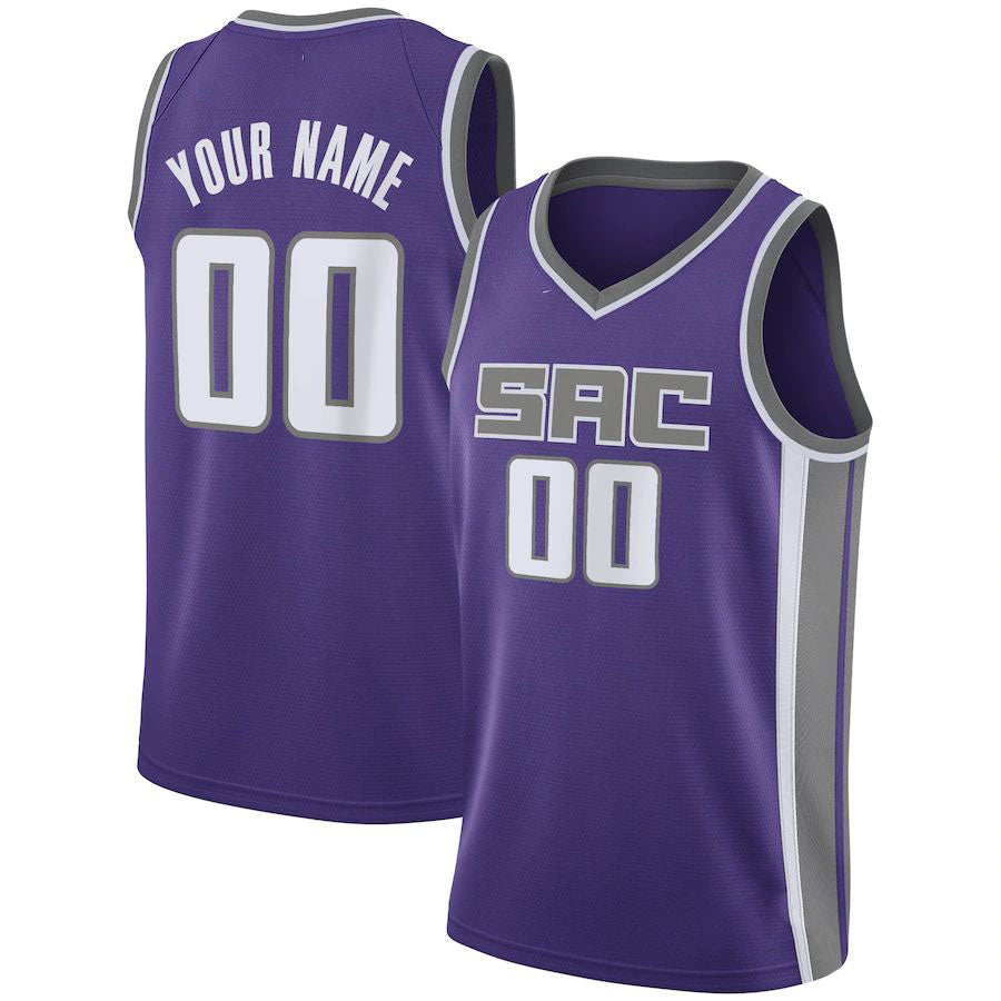 Custom Purple Basketball Shirt Top