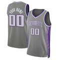 Custom Gray Basketball Shirt Top