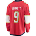 Custom #9 Red 2017 FLA Hockey Shirt Top