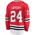 Custom #24 Red CHI Hockey Shirt Top