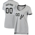 Custom Silver SAS Basketball Shirt Top