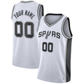 Custom #21 White 2020 SAS Basketball Shirt Top