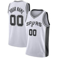 Custom White SAS Basketball Shirt Top
