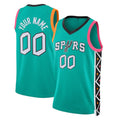 Custom Turquoise SAS Basketball Shirt Top