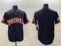 Custom Black SD Baseball Shirt Top