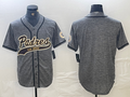 Custom Grey SD Baseball Shirt Top