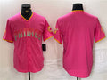 Custom Pink SD Baseball Shirt Top