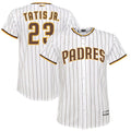 Custom #23 White SD Baseball Shirt Top