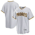 Custom White SD Baseball Shirt Top