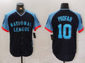 Custom #10 Navy 2024 All Star SD Baseball Shirt Top