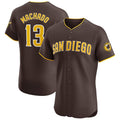 Custom #13 Brown SD Baseball Shirt Top