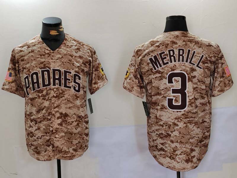 Custom #3 SD Baseball Shirt Top