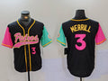 Custom #3 Black 2023 City Connect SD Baseball Shirt Top
