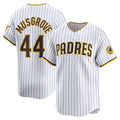 Custom #44 White SD Baseball Shirt Top