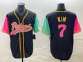 Custom #7 Black 2023 City Connect SD Baseball Shirt Top