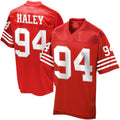 Custom #94 Scarlet SF Football Shirt Top