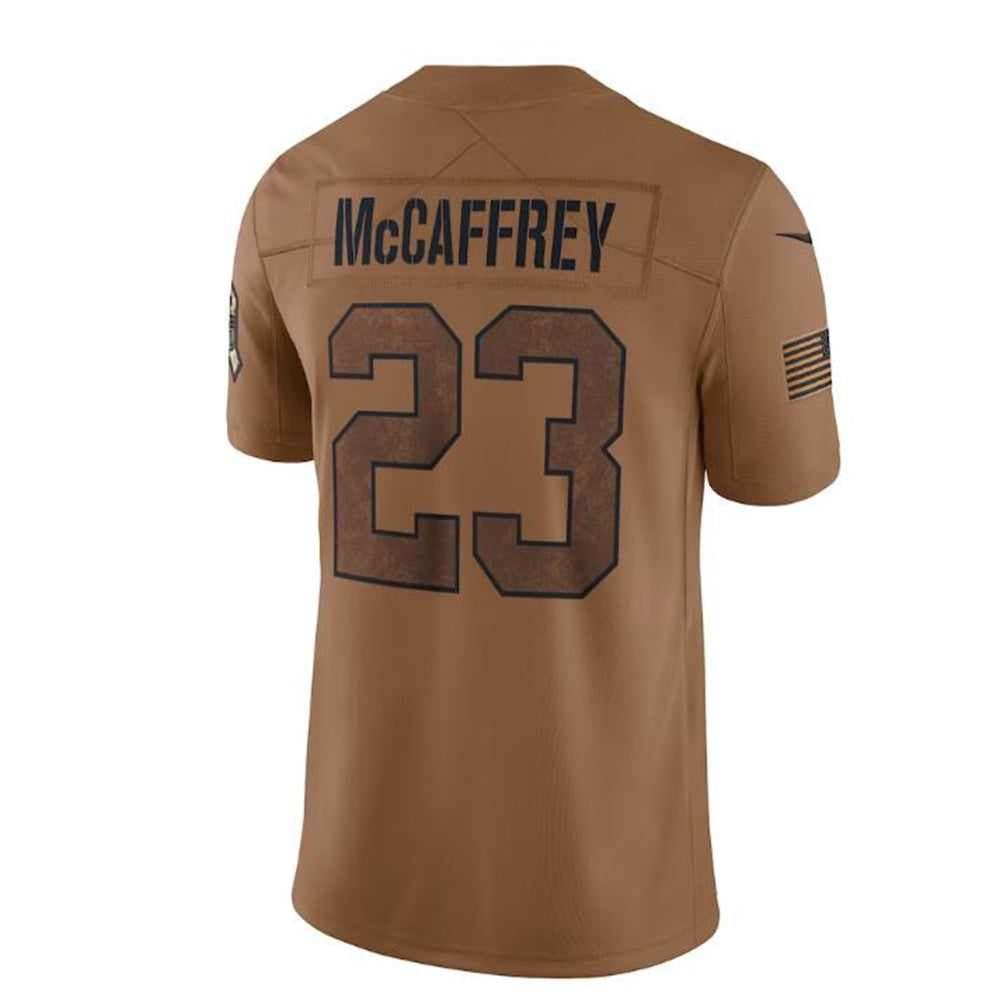 Custom #23 Brown 2023 SF Football Shirt Top