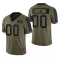 Custom Olive 2022 SF Football Shirt Top