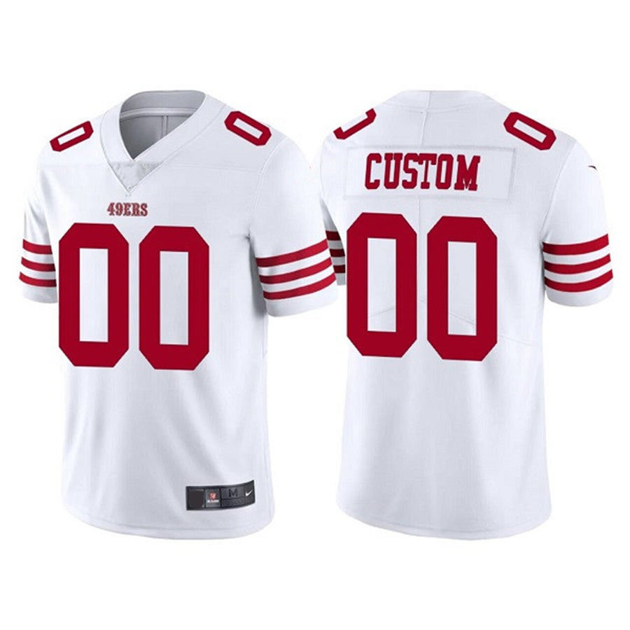 Custom White 2022 SF Football Shirt Top