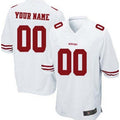 Custom White SF Football Shirt Top