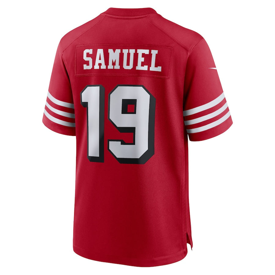 Custom #19 Red SF Football Shirt Top