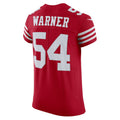 Custom #54 Scarlet SF Football Shirt Top