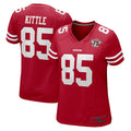 Custom #85 Scarlet SF Football Shirt Top