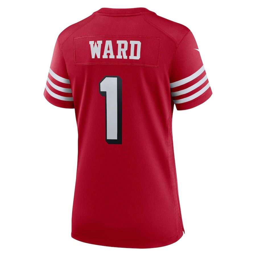 Custom #1 Scarlet SF Football Shirt Top