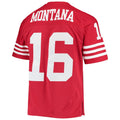 Custom #16 Scarlet SF Football Shirt Top