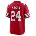 Custom #24 Scarlet SF Football Shirt Top