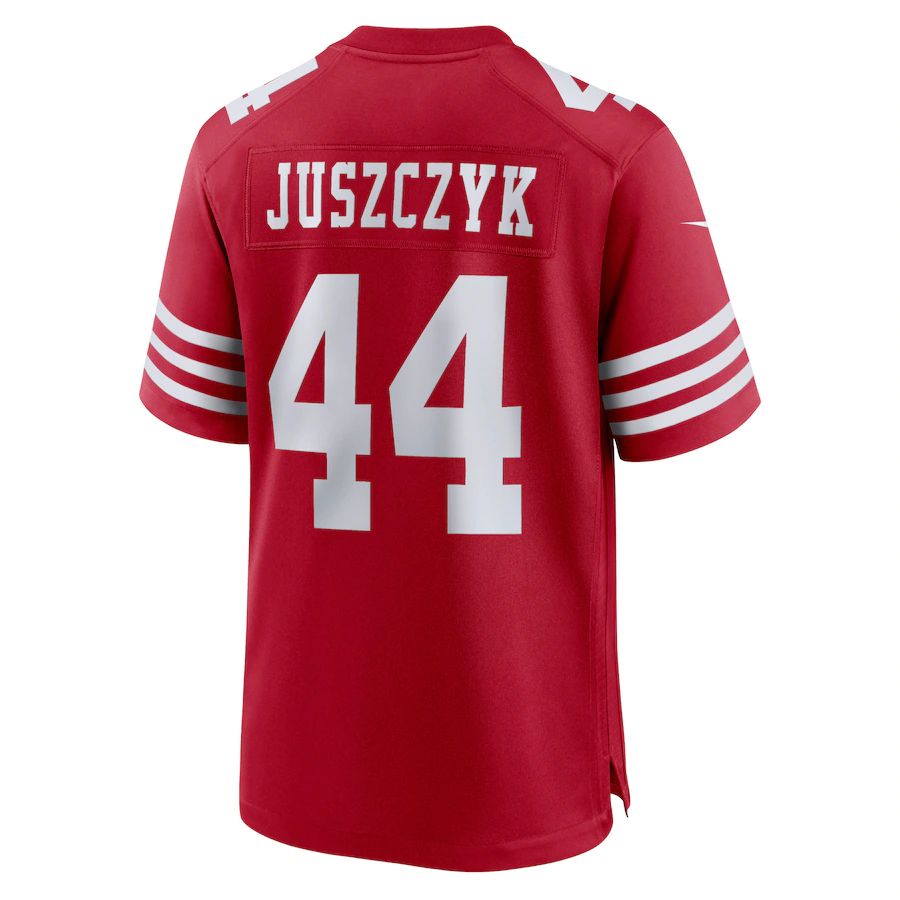 Custom #44 Scarlet SF Football Shirt Top
