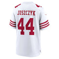 Custom #44 White SF Football Shirt Top