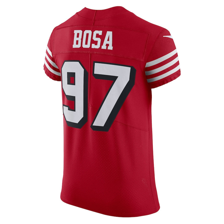 Custom #97 Scarlet SF Football Shirt Top