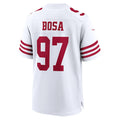 Custom #97 White SF Football Shirt Top