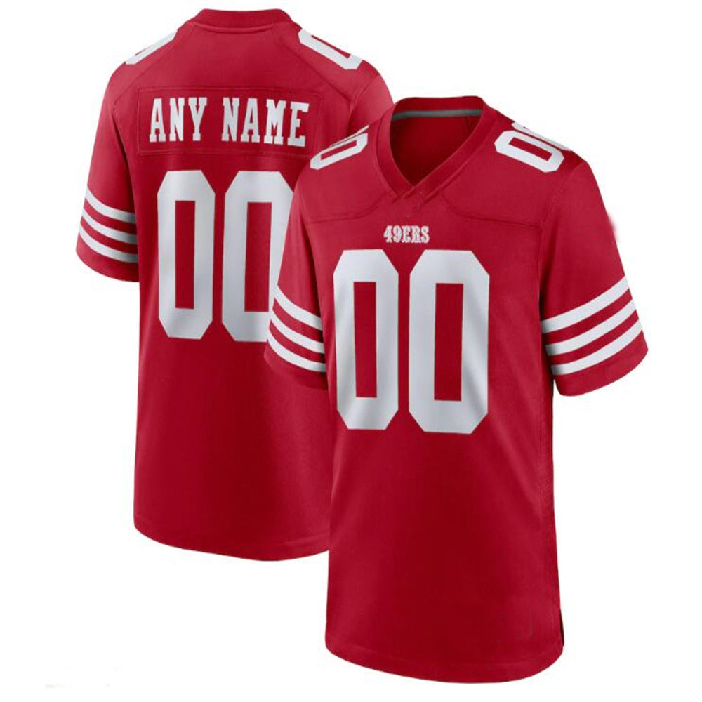 Custom Scarlet SF Football Shirt Top
