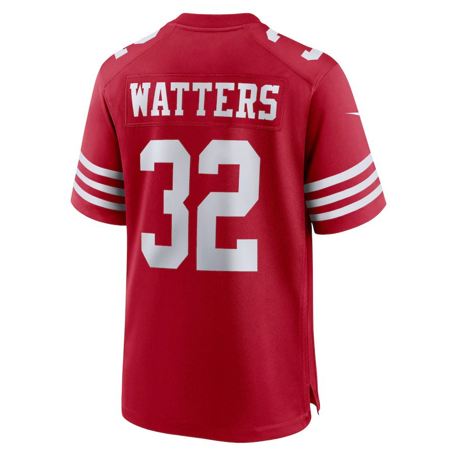 Custom #32 Scarlet SF Football Shirt Top