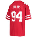 Custom #94 Scarlet SF Football Shirt Top