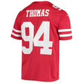 Custom #94 Scarlet SF Football Shirt Top